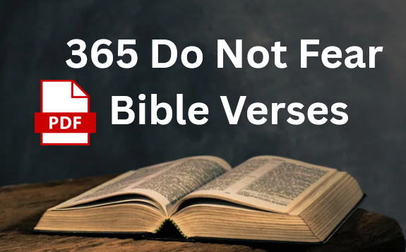 List of 365 Do Not Fear Bible Verses pdf