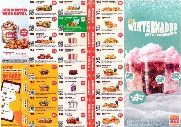 Burger King Gutscheine 2026 pdf