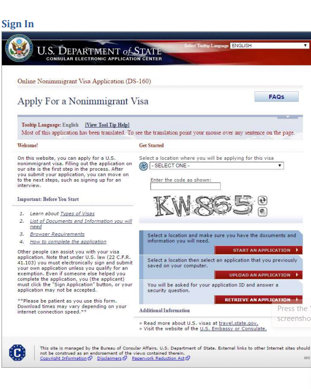 DS-160 Form - Guide pdf