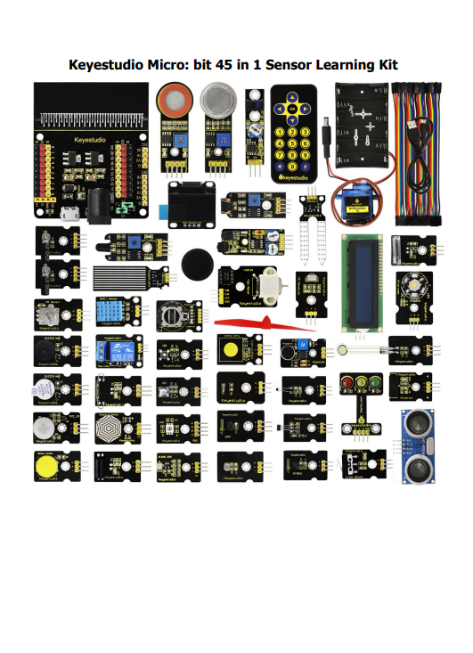 Garosa 45 in 1 Sensors Manual pdf free download