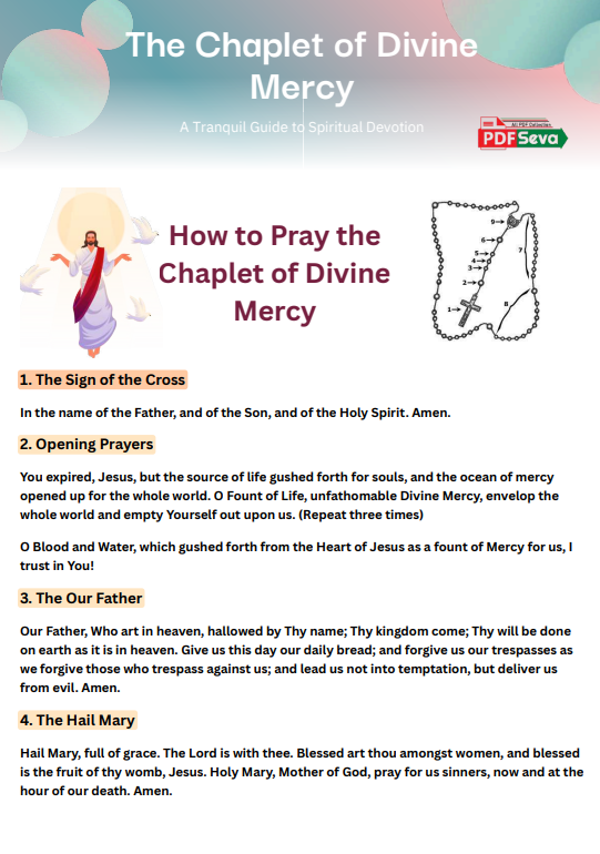 Chaplet Divine Mercy PDF free download